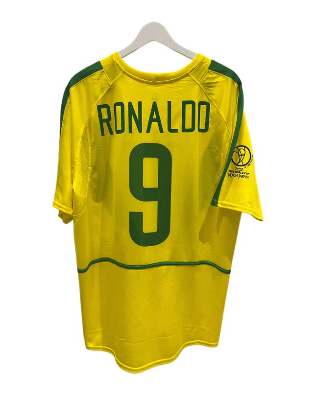 Brazil home 2002/2004 #9 Ronaldo (XL) 8/10