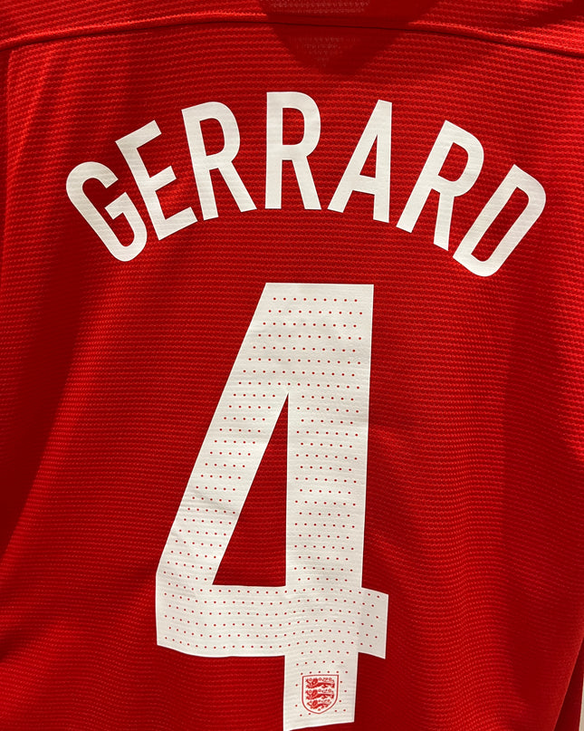 England away 2013/2014 #4 Gerrard (M) 7/10