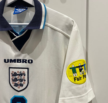 England home 1996 #8 Gascoigne (L) 8/10