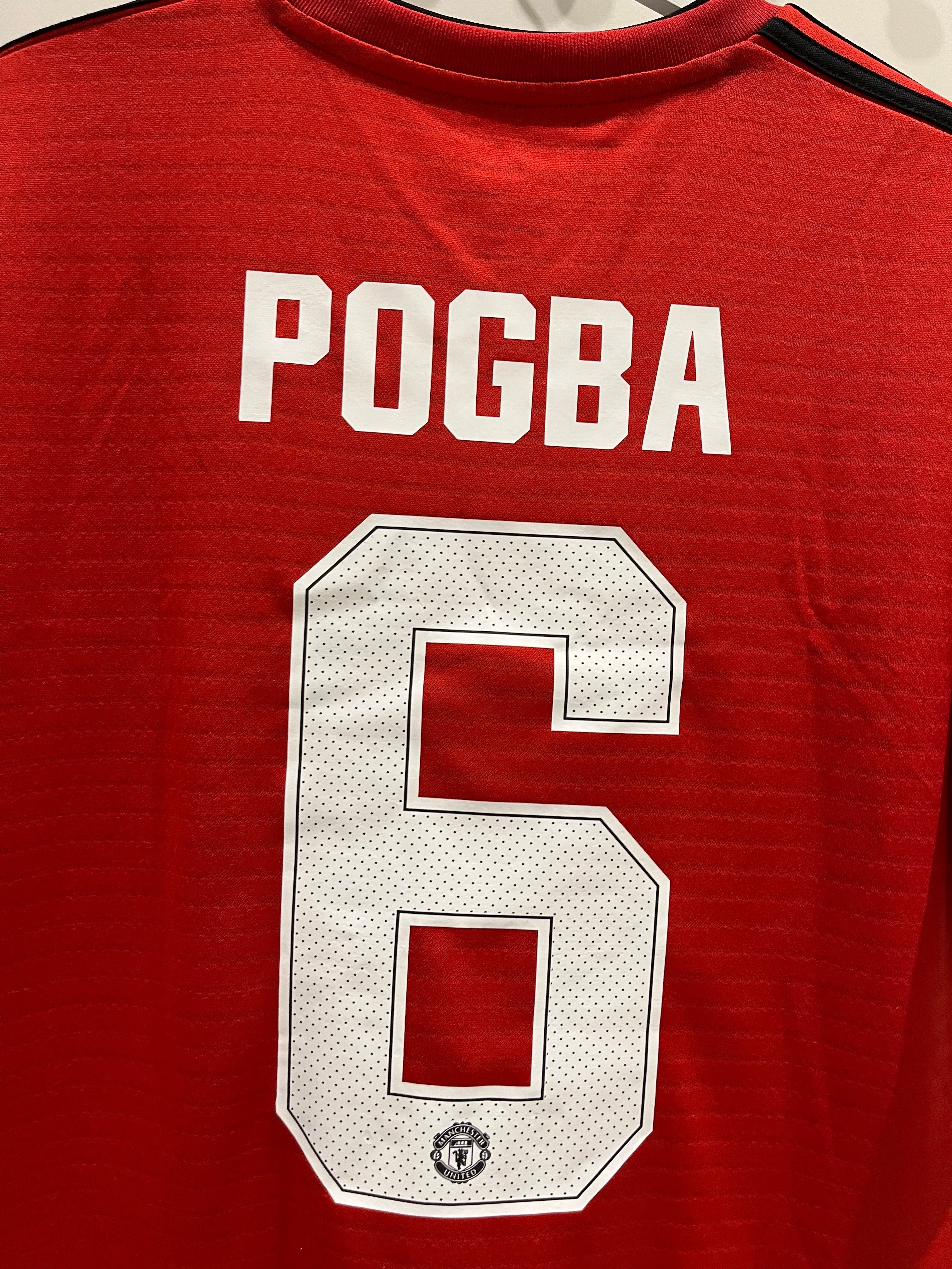 Manchester United home 2018/2019 #6 Pogba (M) 8/10