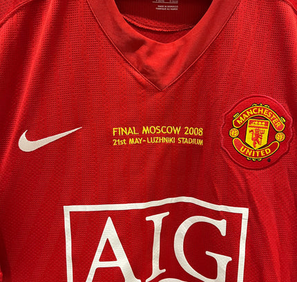 Manchester United 2008 CL final #7 Ronaldo (XL) 8/10