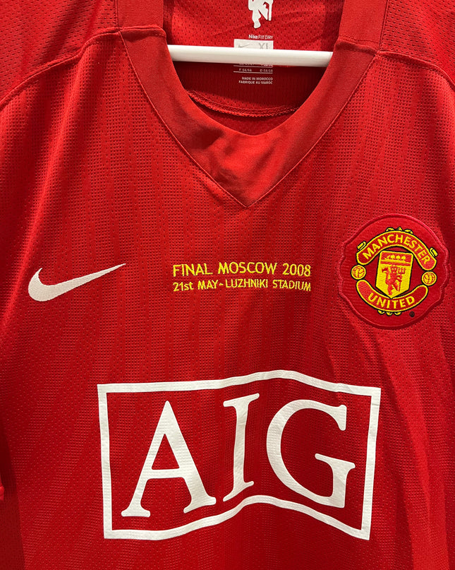 Manchester United 2008 CL final #7 Ronaldo (XL) 8/10
