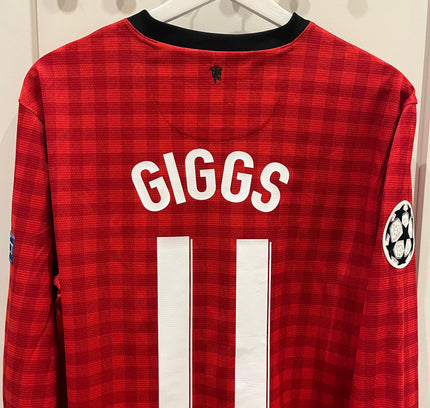 Manchester United hjemmedrakt LS 2011/2012 #11 Giggs (M) 9/10