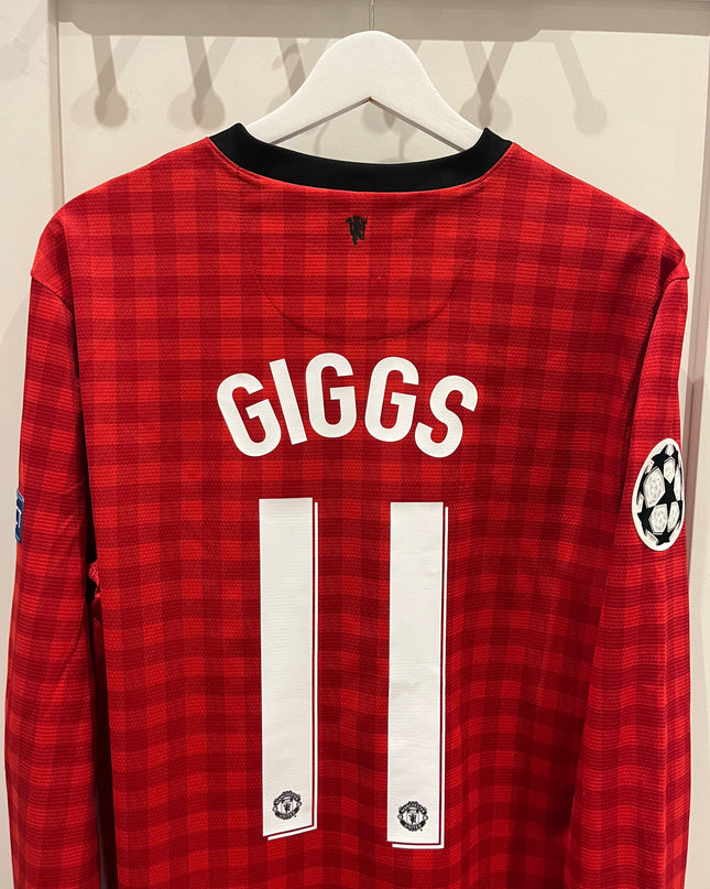 Manchester United hjemmedrakt LS 2011/2012 #11 Giggs (M) 9/10