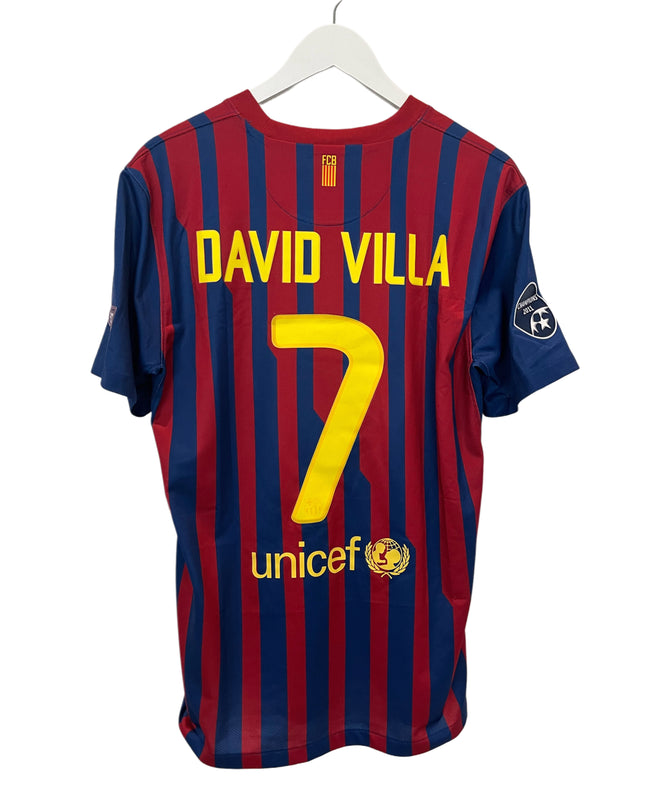 Barcelona home 2011/2012 #7 David Villa (M) 8/10