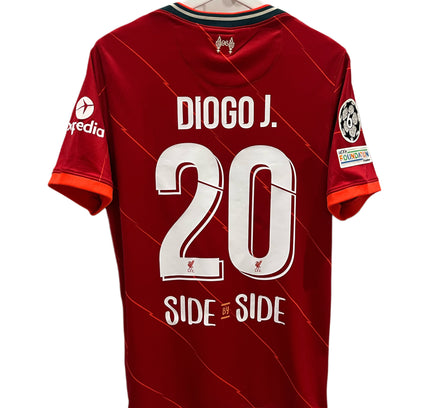 Liverpool home shirt CL Final 2022 #20 Diogo Jota (M) 9/10
