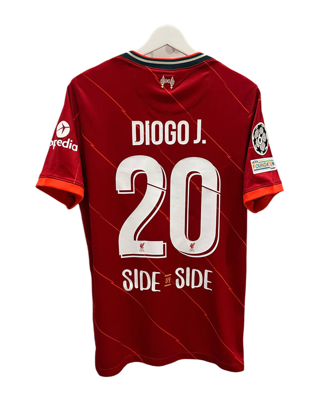 Liverpool home shirt CL Final 2022 #20 Diogo Jota (M) 9/10