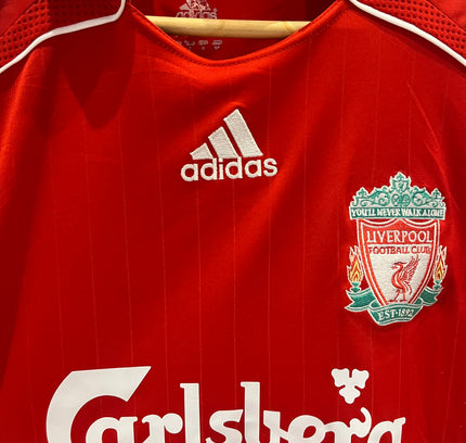 Liverpool home 2007/2008 #5 Agger (S) 8/10