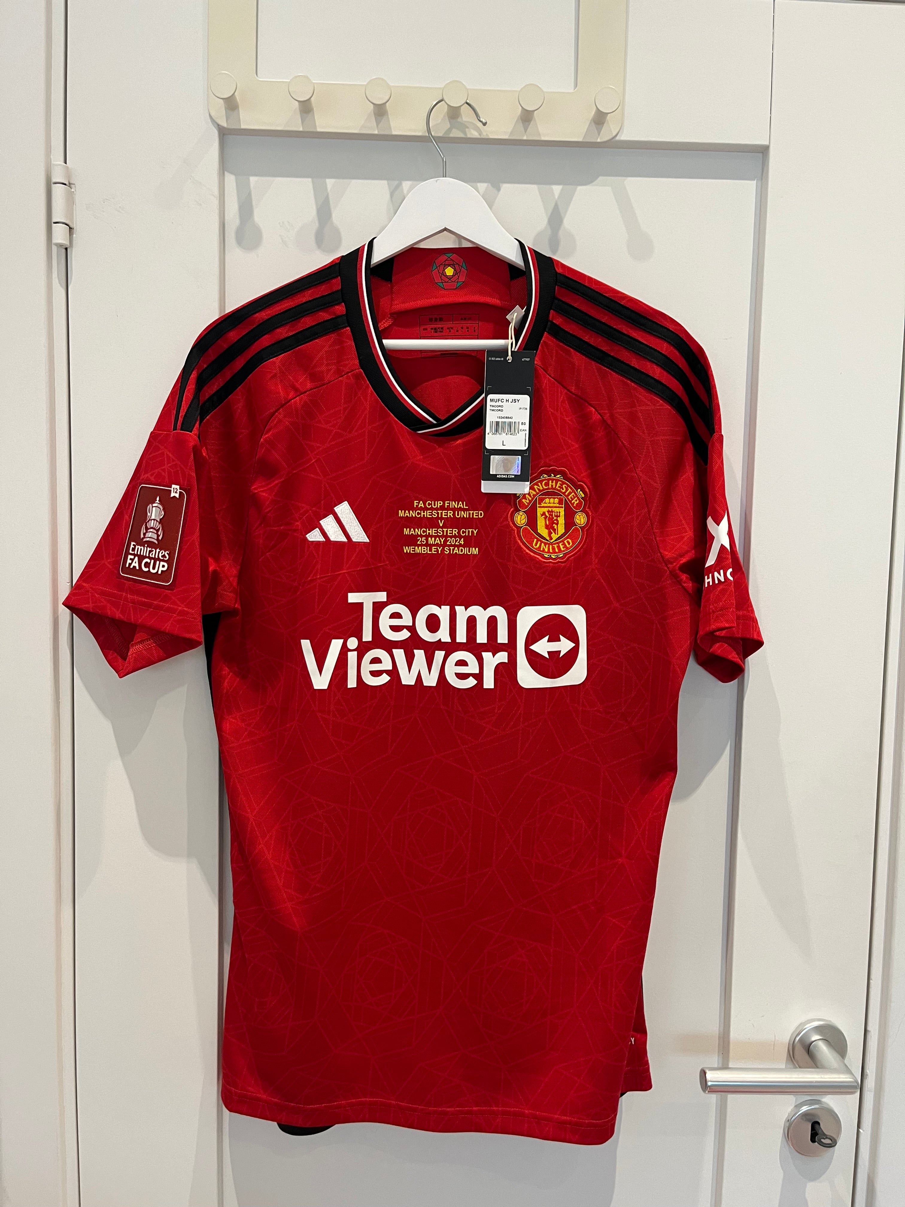 Manchester United home 23/24 #17 Garnacho (L) 10/10