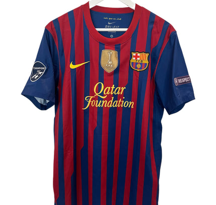 Barcelona home 2011/2012 #7 David Villa (M) 8/10