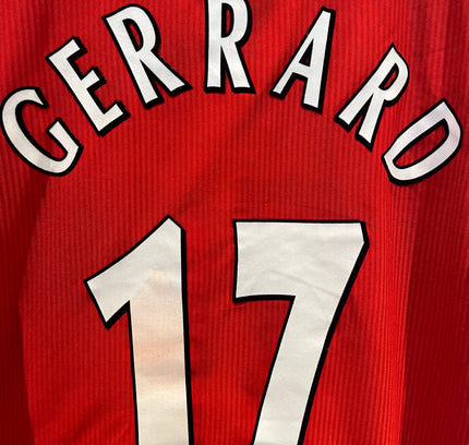 Liverpool home 2002/2003 #17 Gerrard (M) 7/10