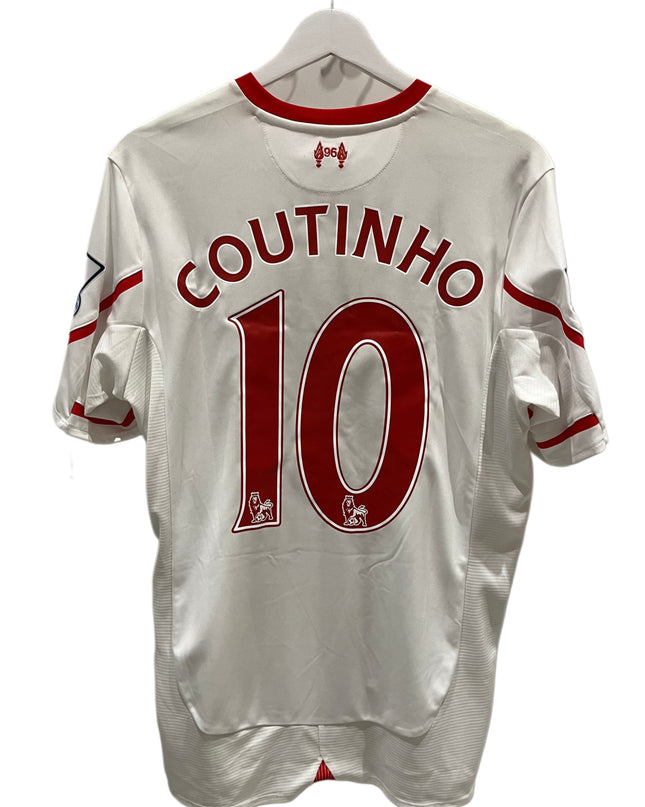 Liverpool away 15/16 #10 Coutinho (M) 10/10