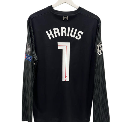 Liverpool Goalkeeper Shirt CL Final 2018 #1 Karius (M) 8/10