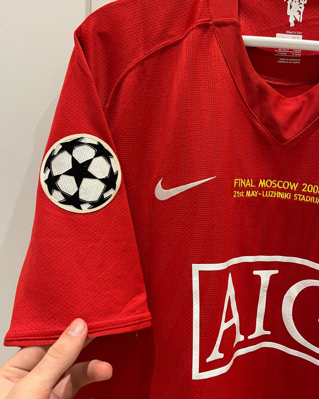 Manchester United 2008 CL final #7 Ronaldo (XL) 8/10