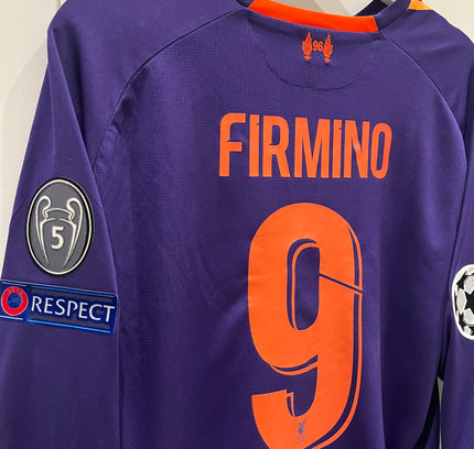 Liverpool away LS 2018/2019 #9 Firmino (M) 8/10