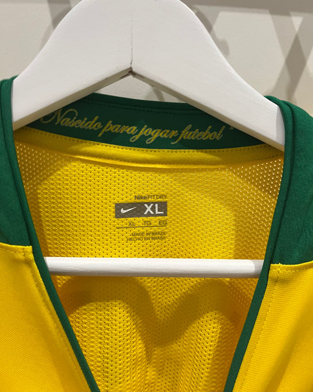 Brazil home 2008/2009 #10 Ronaldinho (XL) 7/10