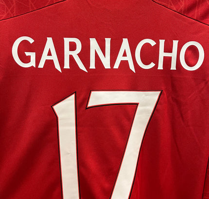 Manchester United home LS FA Cup final 2024 #17 Garnacho (XL) 8/10