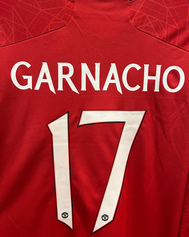 Manchester United home LS FA Cup final 2024 #17 Garnacho (XL) 8/10