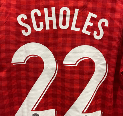 Manchester United home 2013/2014 #22 Scholes (M) 8/10