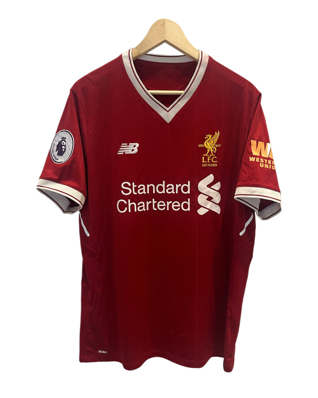 Liverpool home 2017/2018 #4 Virgil (M) 7/10