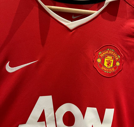 Manchester United home 10/11 #10 Rooney (L) 8/10