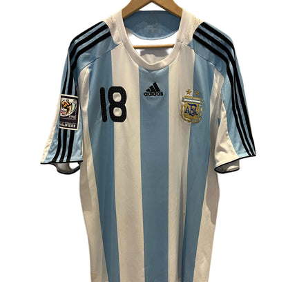 Argentina home 2007/2008 #18 Messi (M) 7/10