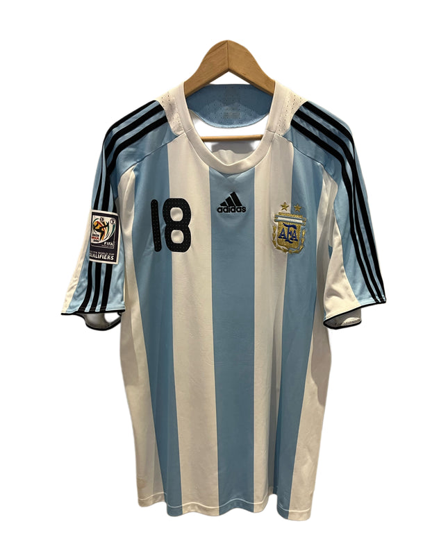 Argentina home 2007/2008 #18 Messi (M) 7/10
