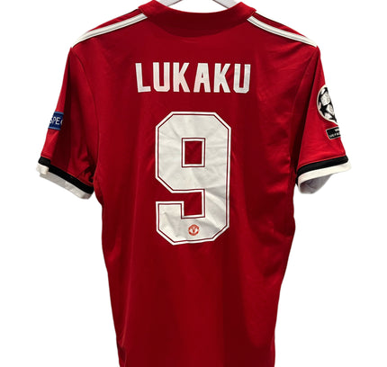 Manchester United home shirt 17/18 #9 Lukaku (S) 7/10