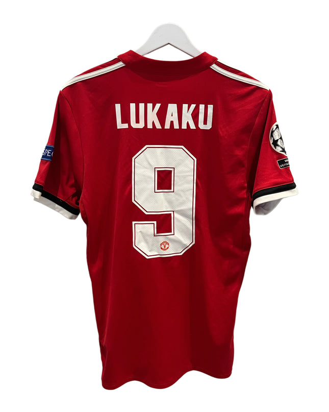 Manchester United home shirt 17/18 #9 Lukaku (S) 7/10
