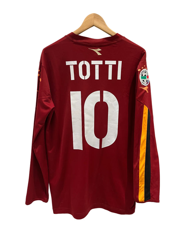 AS Rome home 2004/2005 #10 Totti (M) 8/10