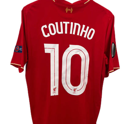 Liverpool home 2016 UEL final #10 Coutinho (M) 8/10