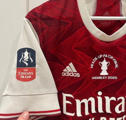 Arsenal home FA Cup final 2020 #14 Aubameyang (M) 8/10