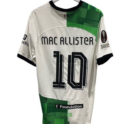 Liverpool away 2023/2024 DRIFIT ADV #10 Mac Allister (L) 9/10