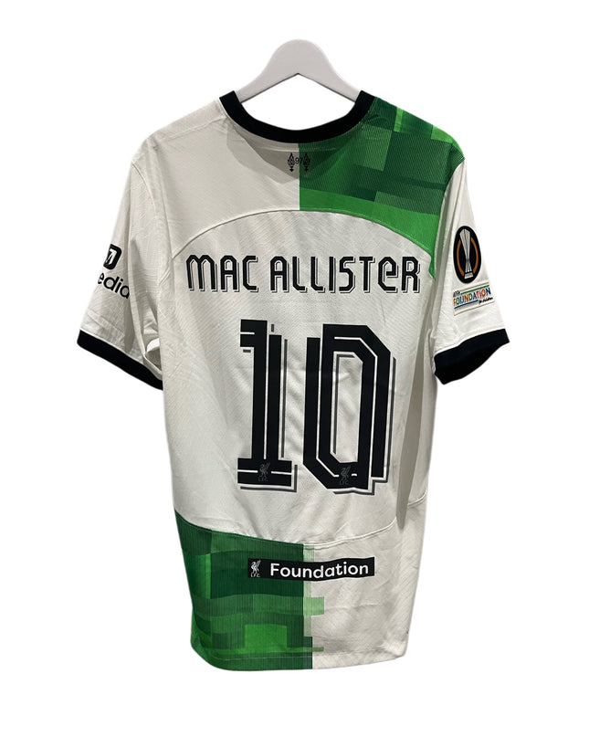 Liverpool away 2023/2024 DRIFIT ADV #10 Mac Allister (L) 9/10