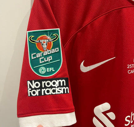 Liverpool home Carabao Cup Final 2024 #20 Diogo Jota (L) 9/10