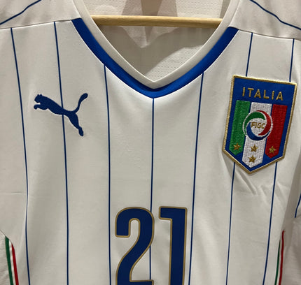 Italy home 2014 #21 Pirlo (M) 8/10