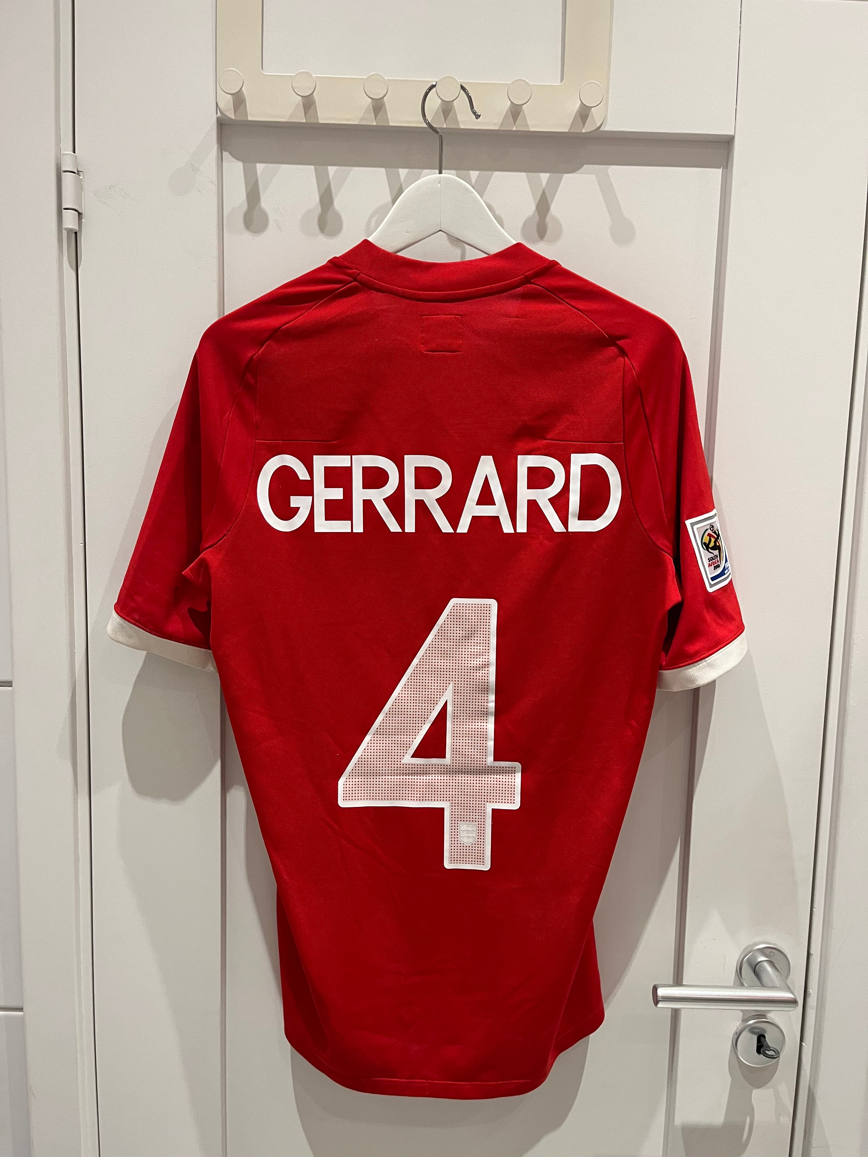 England away VM 2010 #4 Gerrard (M) 9/10