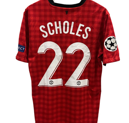 Manchester United home 2013/2014 #22 Scholes (M) 8/10