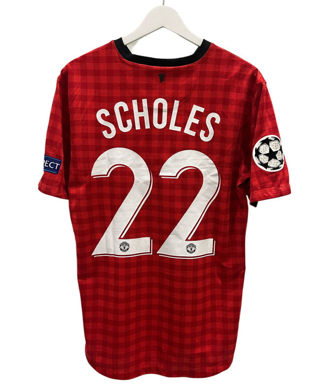 Manchester United home 2013/2014 #22 Scholes (M) 8/10