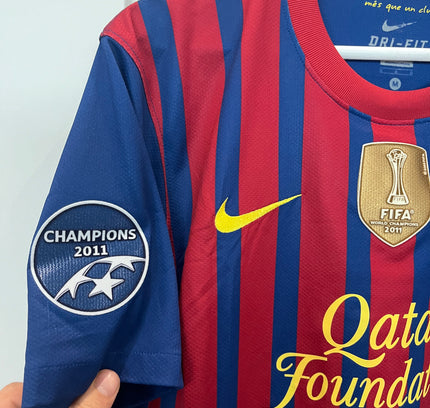 Barcelona home 2011/2012 #7 David Villa (M) 8/10