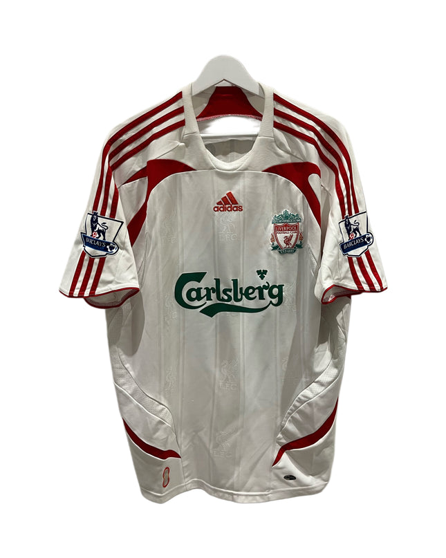 Liverpool bortedrakt 2007/2008 #6 Riise (M) 8/10