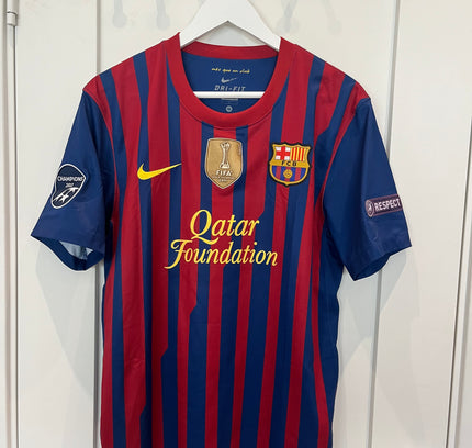 Barcelona home 2011/2012 #7 David Villa (M) 8/10