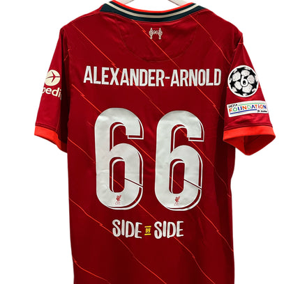 Liverpool home CL finale 2022 #66 Alexander Arnold (L) 8/10