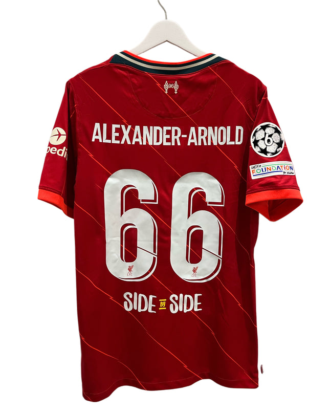 Liverpool home CL finale 2022 #66 Alexander Arnold (L) 8/10