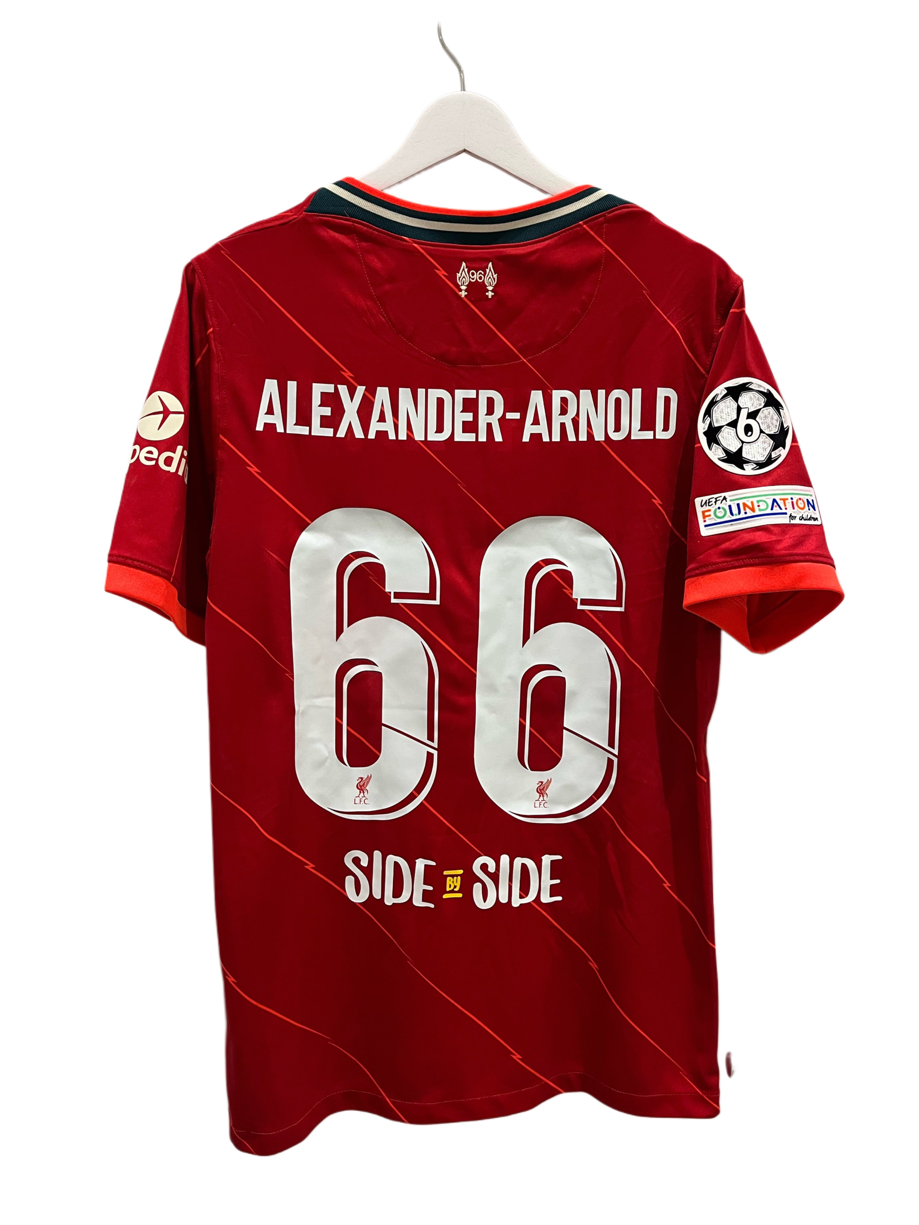 Liverpool home CL finale 2022 #66 Alexander Arnold (L) 8/10
