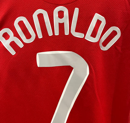Manchester United 2008 CL final #7 Ronaldo (XL) 8/10