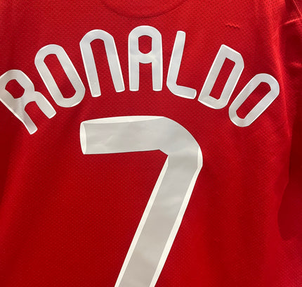 Manchester United home CL Final 2008 #7 Ronaldo (M) 7/10