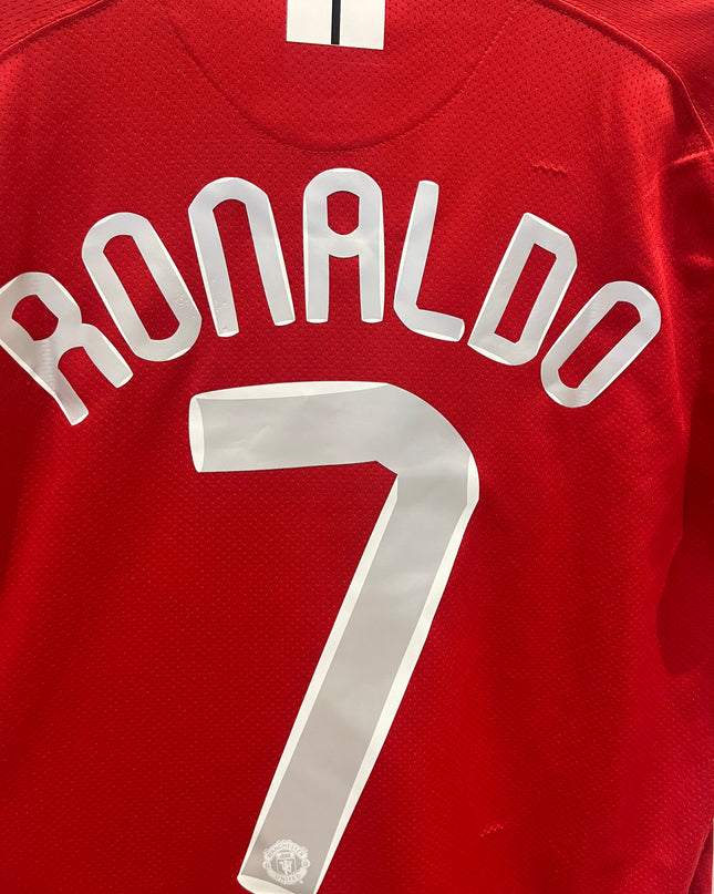 Manchester United home CL Final 2008 #7 Ronaldo (M) 7/10