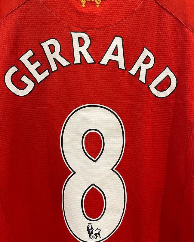 Liverpool home 2013/2014 #8 Gerrard (M) 8/10