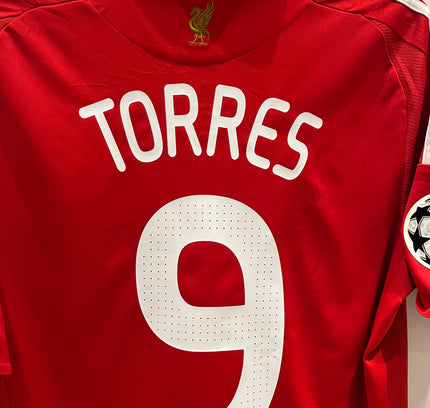 Liverpool home 2009/2010 #9 Torres (M) 8/10